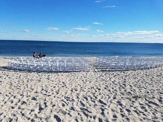 Waterford Beach Wedding Ceremony