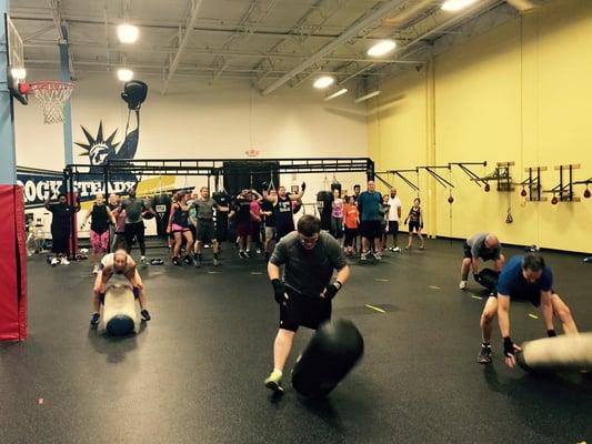 heavy bag flip race