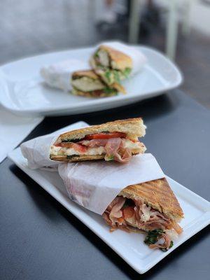 Prosciutto e Mozzarella Panini - yum!