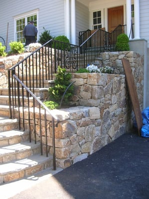 Private residence handrail