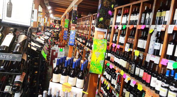 Hundreds of local wine selection!