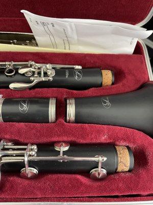 Schrieber e11 wood clarinet