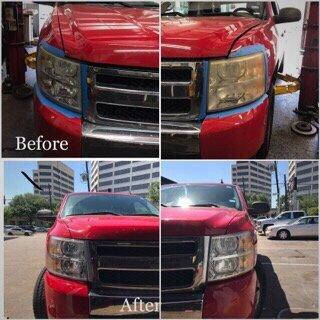 Headlight Restoration is great here!