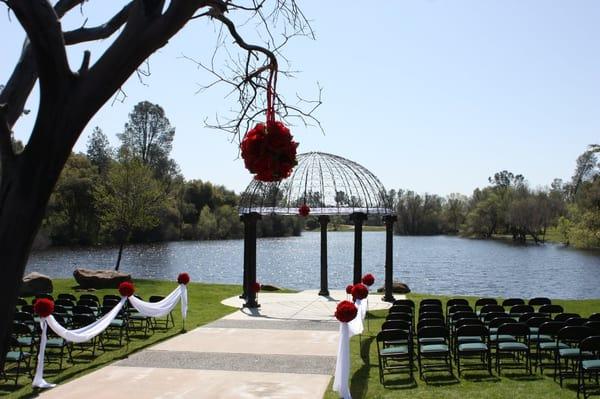 Out door wedding day dream