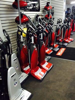 Wall of vacuums