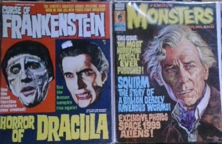 old vintage horror comics