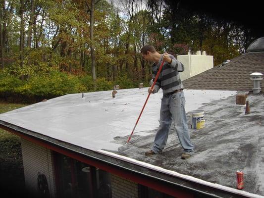 GACO roof coating