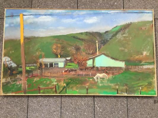 Pastoral landscape from artist Mitchell Johnson