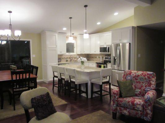 Painted Kitchen Remodel