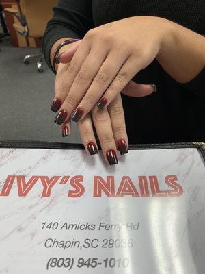 Ombre from ivy nails