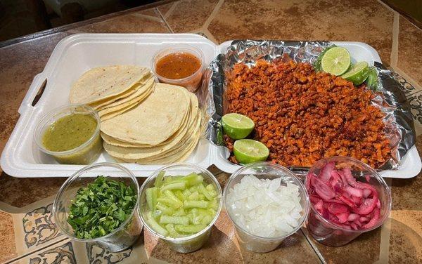 Pastor family plate for 4 people