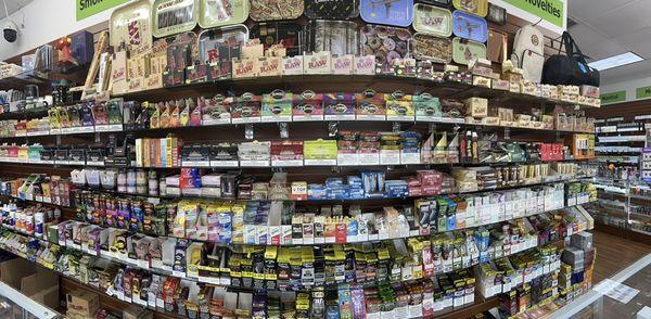 Papers, wraps, cigarillos, cones, etc.