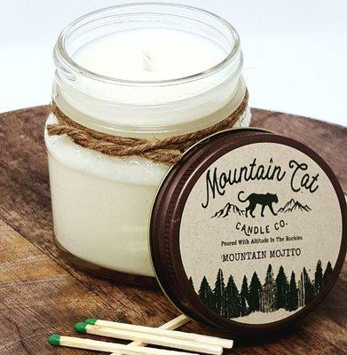 Locally made candles with Colorado scents!