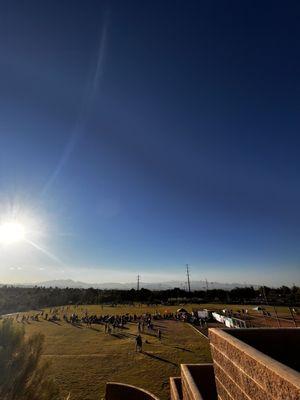 View Of The Last Football Home Game Of 2022-2023