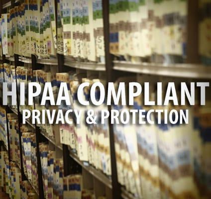 HIPAA Compliance. We abide by federal laws and regulations to assure your documents and data is kept safe.