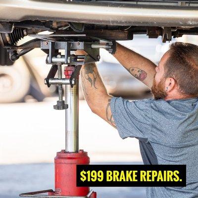 HOME OF THE $199 BRAKE JOB