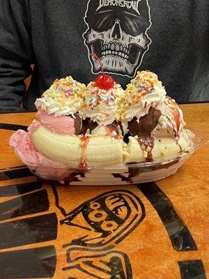 Banana split