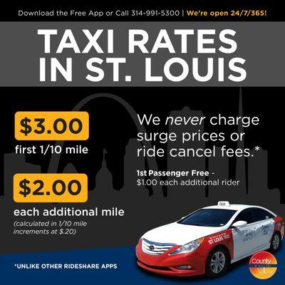 Our rates always stay consistent!