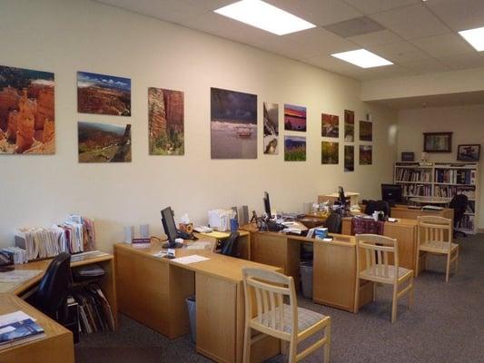 Ladera Travel - office interior