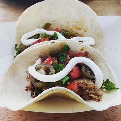 Pulled pork Tacos