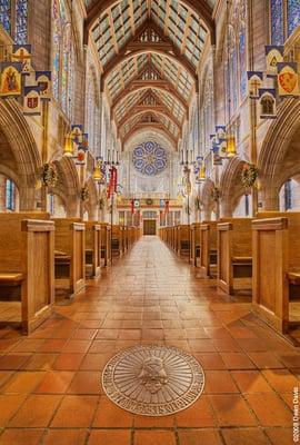 Photo by Dean Davis of Cathedral nave