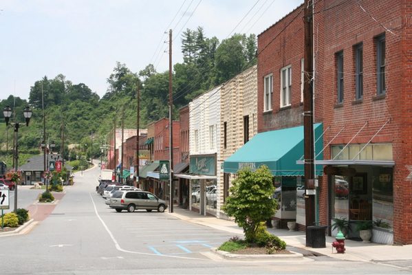 Downtown Spruce Pine, NC