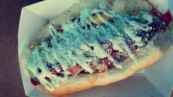 I came just to eat a Sonoran hotdog!!!