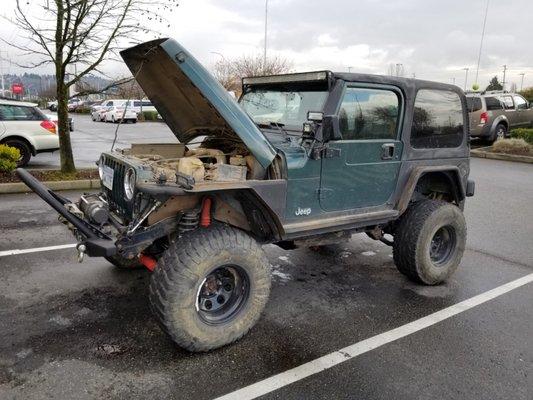 Jeep wrangler cross country