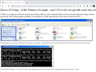 Howes-IT-Going cURL_Windows_Example