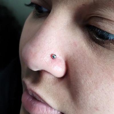 Nose Piercing by Christopher