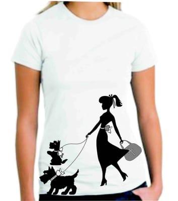 Ladies Retro T