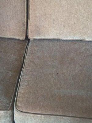 Dirty & Stained Couch.