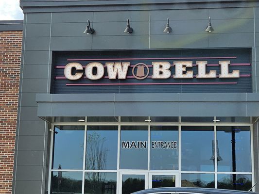 Cowbell entrance