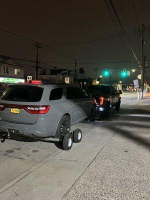 Dodge Durango towed