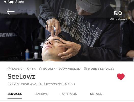 60 reviews. 5 Star Barber.