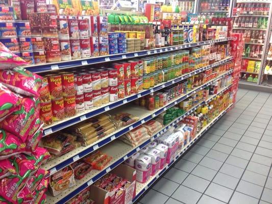 Canned good isle. Plenty of options to choose from.