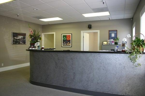 Office reception desk