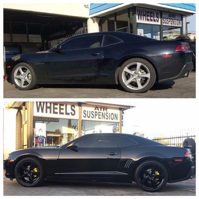 Before & After 2016 Camaro RS