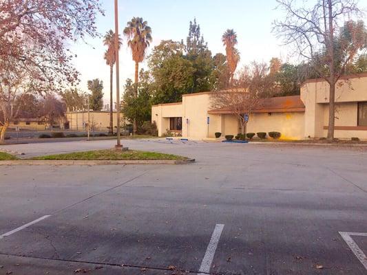 Ample parking in the rear of the building