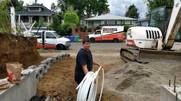 Nick. Rolling out a new water service.