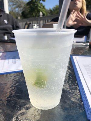 Vodka Limeade Drink