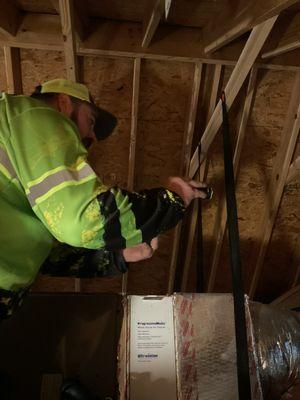 We provide in depth attic inspections.