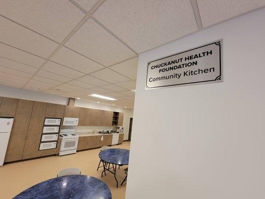 View of the MHC kitchen area