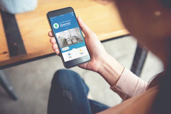 The ADT Control app allows you to control your Command system anytime, from anywhere.