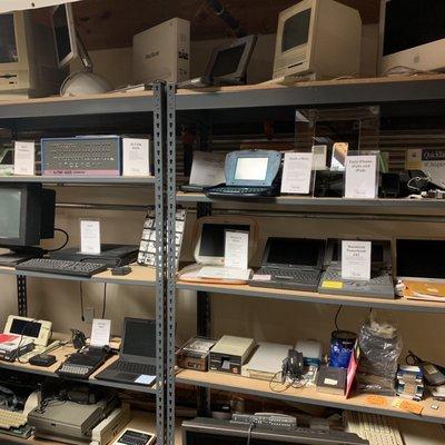 Collection of computers used over the years.. now amounting to a museum of sorts