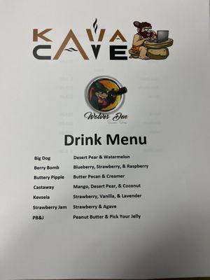 Drink Menu