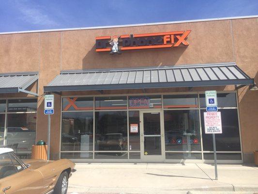 DrPhoneFix Colorado Springs 3604 E Austin Bluffs Pkwy, Suite 120 (right between SmashBurger & T-Mobile).