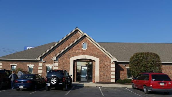 Entrance to offices.