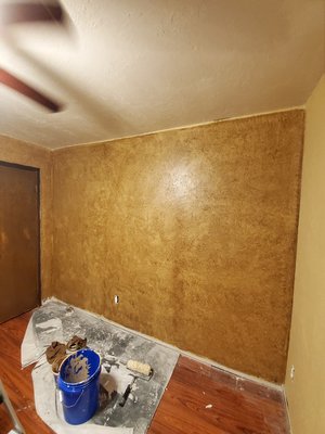 Faux Finish on Wall