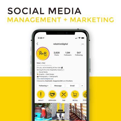 Social Media Management + Marketing